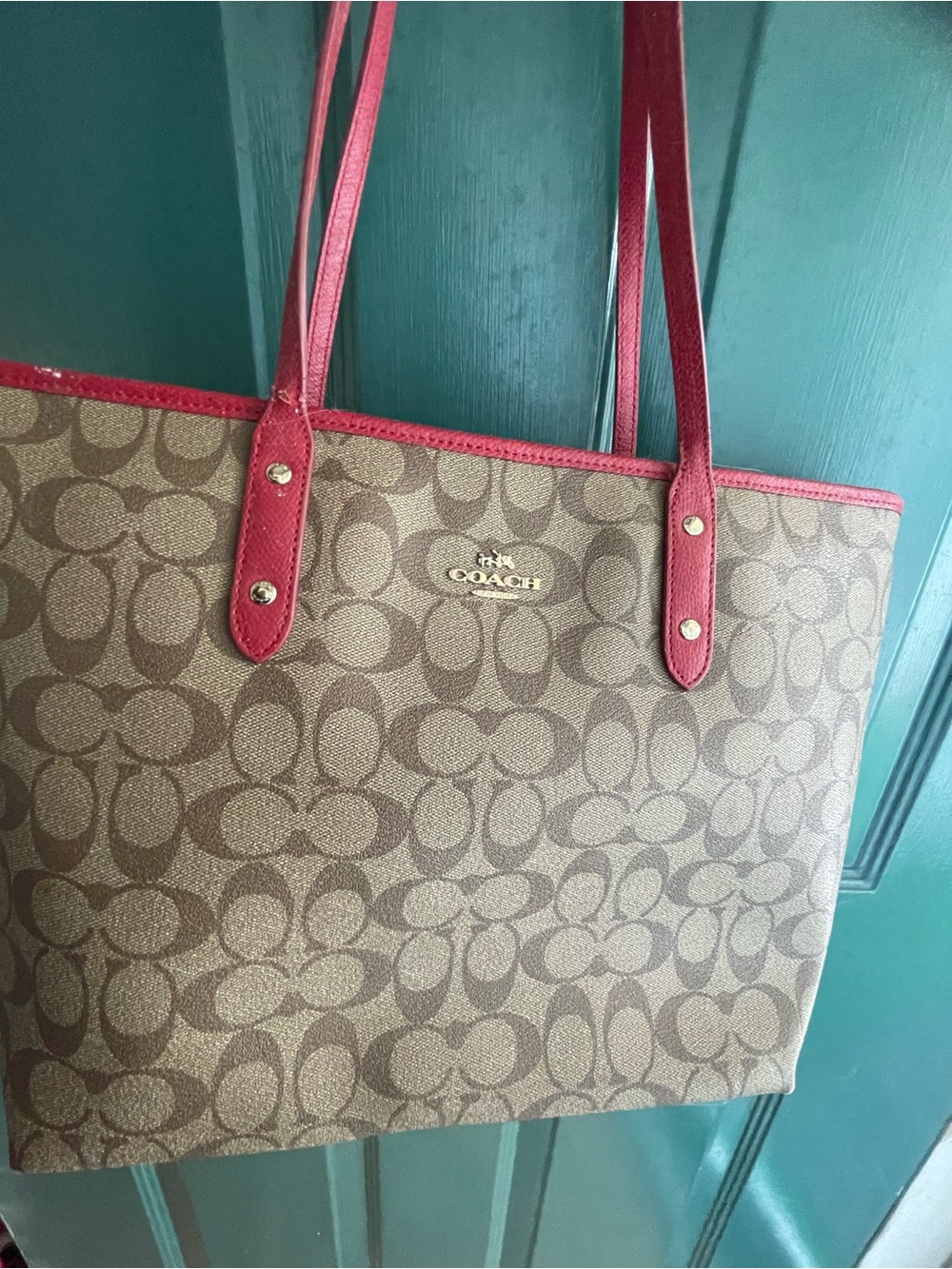 Coach Signature Tote Authentic F36876